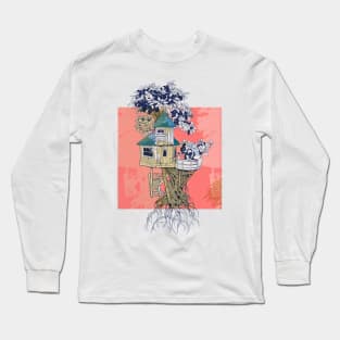 Treehouse colors Long Sleeve T-Shirt